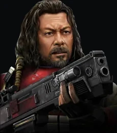 Baze Malbus, leader of Guardians of the Whills