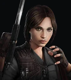 Jyn Erso, leader of Jyn Firing Line