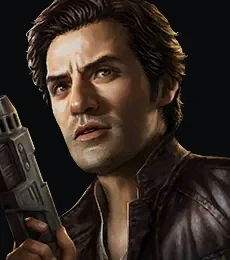 Poe Dameron, leader of Poe Air Raid